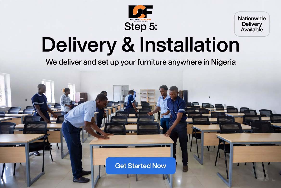 Delivery & Installation De Great Concept Furnitures Lagos