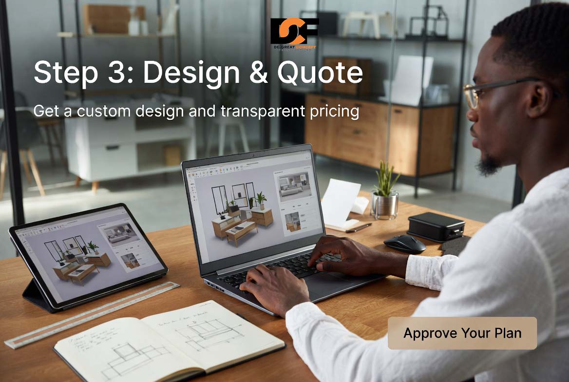 Design & Quote De Great Concept Furnitures Lagos
